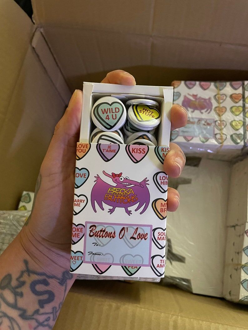 Box of Buttons O'Love | Valentine's Day 4 Box of Buttons O'Love | Valentine's Day - Image 4