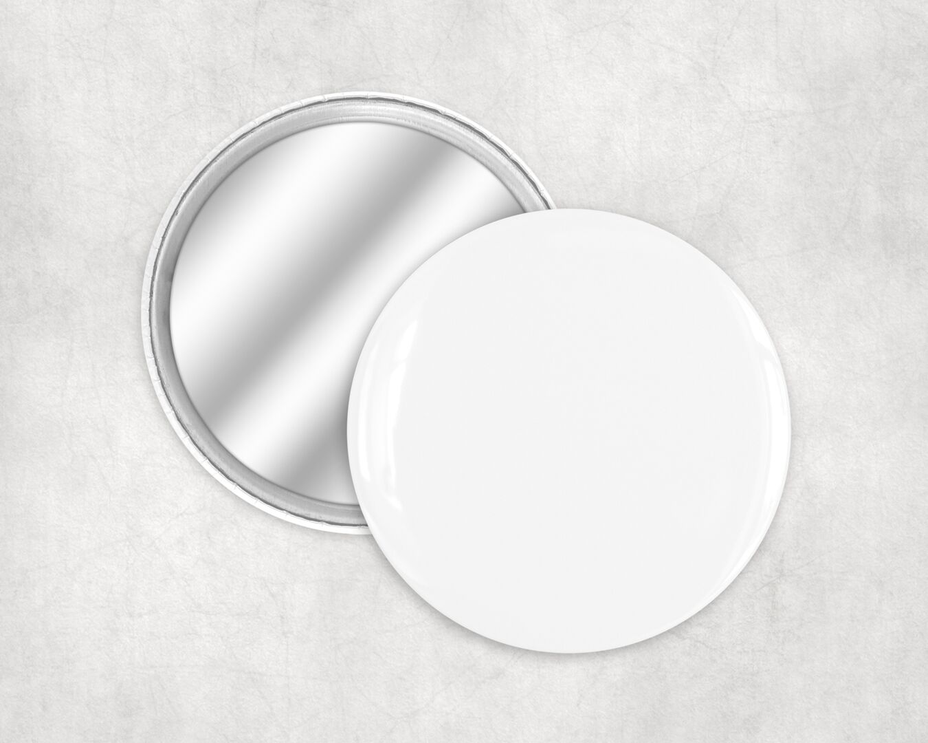 Custom Compact Mirror Button 1 Custom Compact Mirror Button